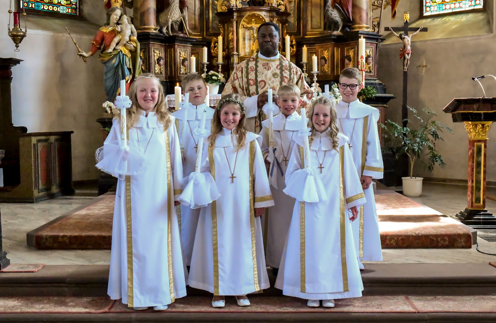 Erstkommunionkinder Emsdorf